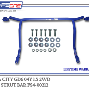 TYPEONE FS4-00212 Front Strut Bar — Honda City GD6 04Y