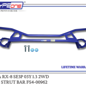 TYPEONE FS4-00962 Front Strut Bar — Mazda RX-8 SE3P 03Y