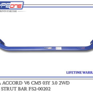 TYPEONE FS2-00202 Front Strut Bar — Honda Accord CM5 V6 03Y