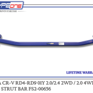 TYPEONE FS2-00656 Front Strut Bar — Honda Crv RD4-RD9 01Y