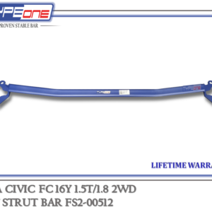 TYPEONE FS2-00512 Front Strut Bar — Honda Civic FC 16Y