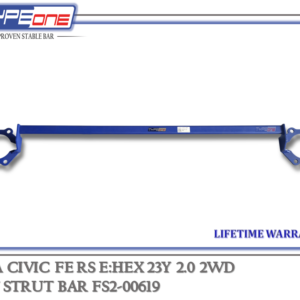 TYPEONE FS2-00619 Front Strut Bar — Honda Civic FE (RS E:HEV) 23Y