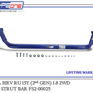 TYPEONE FS2-00025 Front Strut Bar — Honda Hrv RU (2nd GEN) 15Y