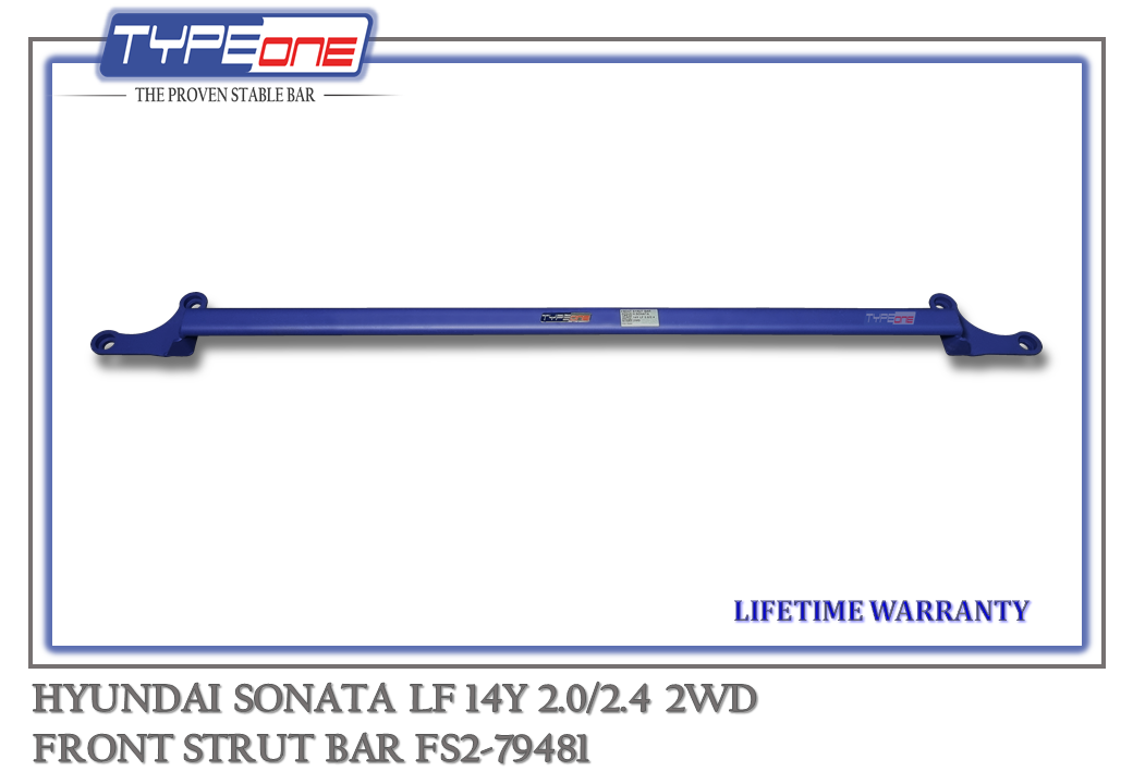 TYPEONE FS2-79481 Front Strut Bar — Hyundai Sonata FL 14Y
