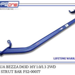 TYPEONE FS2-00077 Front Strut Bar — Perodua Bezza D63D 16Y