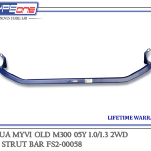 TYPEONE FS2-00058 Front Strut Bar — Perodua Myvi Old M300 05Y