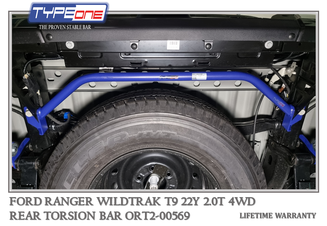 TYPEONE ORT2-00569 Rear Torsion Bar — Ford Ranger Wildtrak T9 22Y
