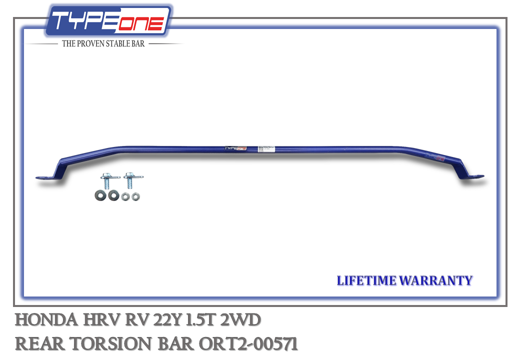 TYPEONE ORT2-00571 Rear Torsion Bar — Honda Hrv RV 22Y