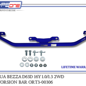 TYPEONE ORT2-00306 Rear Torsion Bar — Perodua Bezza D63D 16Y