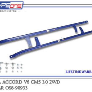 TYPEONE OS8-90933 Side Bar — Honda Accord CM5 V6 03Y