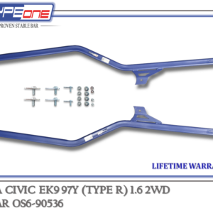 TYPEONE OS6-90536 Side Bar — Honda Civic EK9 (TYPE R) 97Y