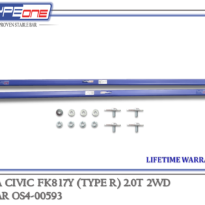 TYPEONE OS4-00593 Side Bar — Honda Civic FK8 (TYPE R) 17Y