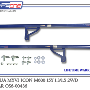 TYPEONE OS6-00436 Side Bar — Perodua Myvi Icon M600 15Y