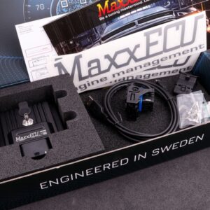 Official manufacturer photo: MaxxECU MINI BASIC (ECU, connectors and accessories) - MaxxECU