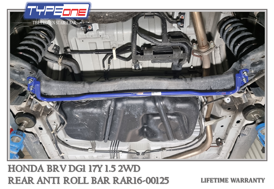 TYPEONE RAR19-00126 Rear Anti Roll Bar — Honda BRV DG1 17Y