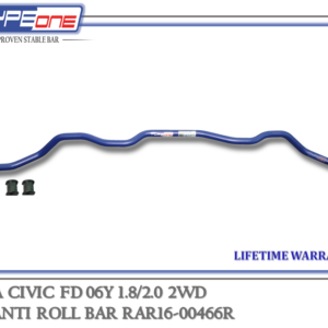 TYPEONE RAR16-00466R Rear Anti Roll Bar — Honda Civic FD 06Y