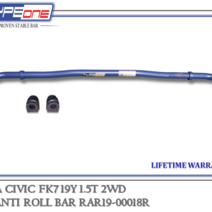 TYPEONE RAR19-00018R Rear Anti Roll Bar — Honda Civic FK7 19Y
