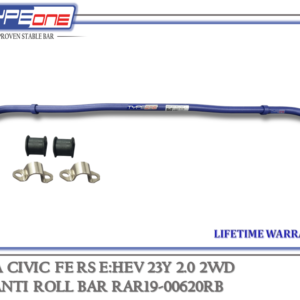 TYPEONE RAR19-00620RB Rear Anti Roll Bar — Honda Civic FE (RS E:HEV) 23Y