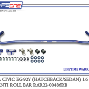 TYPEONE RAR22-00486RB Rear Anti Roll Bar — Honda Civic EG (HATCHBACK) 92Y