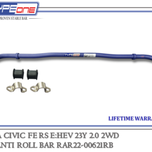 TYPEONE RAR22-00621RB Rear Anti Roll Bar — Honda Civic FE (RS E:HEV) 23Y