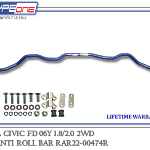TYPEONE RAR22-00474R Rear Anti Roll Bar — Honda Civic FD 06Y