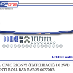 TYPEONE RAR25-00770RB Rear Anti Roll Bar — Honda Civic EK3 (HATCHBACK) 97Y