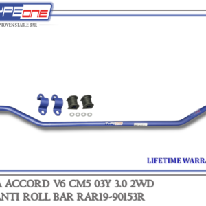 TYPEONE RAR19-90153R Rear Anti Roll Bar — Honda Accord CM5 V6 03Y