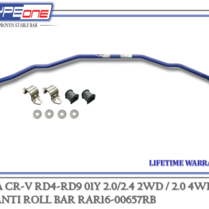 TYPEONE RAR16-00657RB Rear Anti Roll Bar — Honda Crv RD4-RD9 01Y
