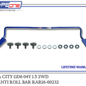 TYPEONE RAR16-00232 Rear Anti Roll Bar — Honda City GD6 04Y