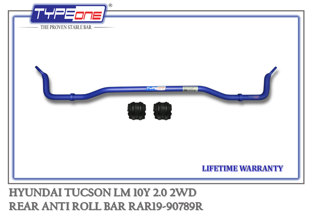 TYPEONE RAR19-90789R Rear Anti Roll Bar — Hyundai Tucson LM 10Y