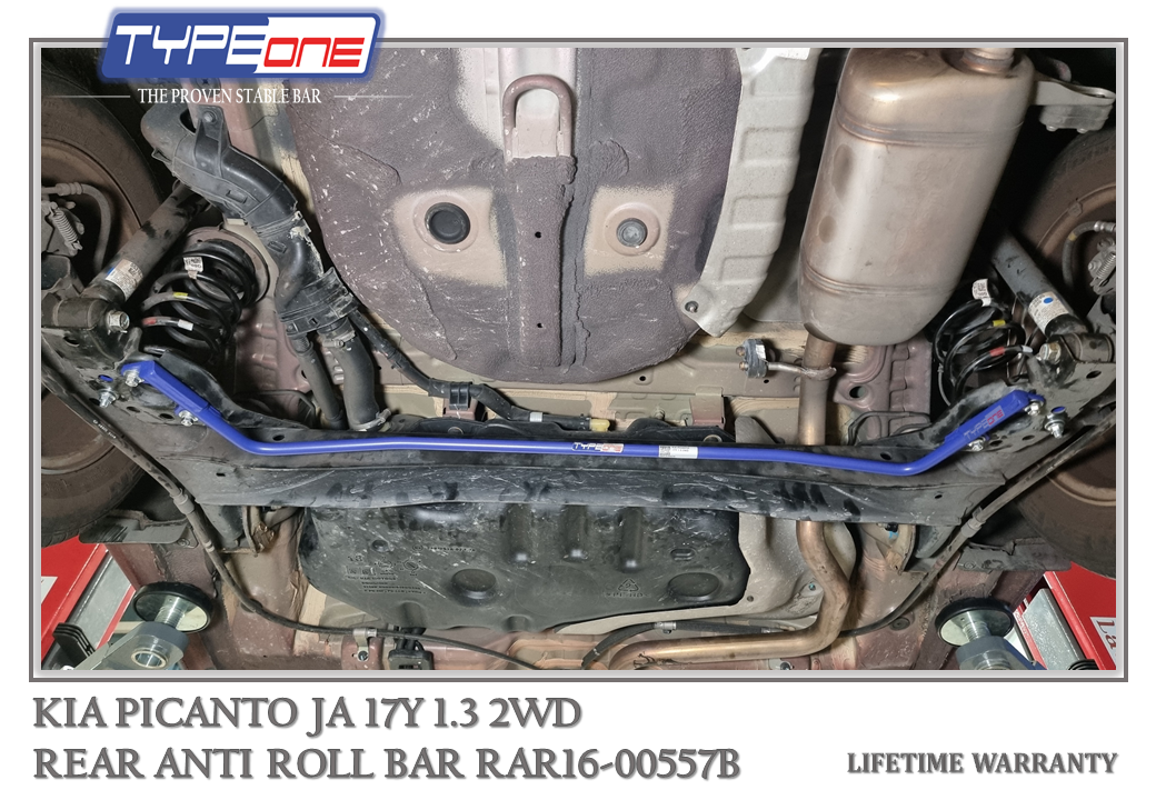 TYPEONE RAR16-00557B Rear Anti Roll Bar — Kia Picanto JA 17Y