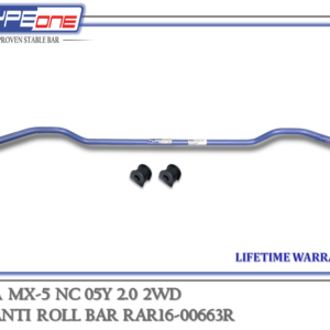 TYPEONE RAR16-00663R Rear Anti Roll Bar — Mazda MX-5 NC 05Y