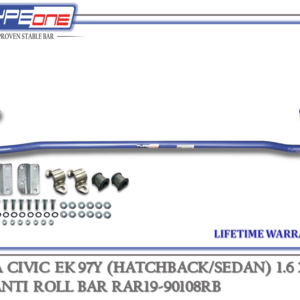 TYPEONE RAR19-90108RB Rear Anti Roll Bar — Honda Civic EK (HATCHBACK) 97Y