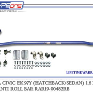 TYPEONE RAR19-00482RB Rear Anti Roll Bar — Honda Civic EK (HATCHBACK) 97Y