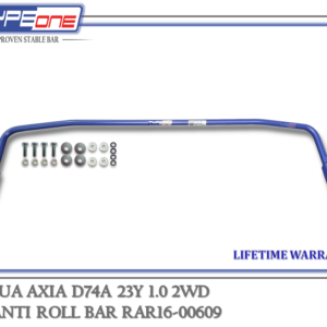 TYPEONE RAR16-00609 Rear Anti Roll Bar — Perodua Axia D74A 23Y