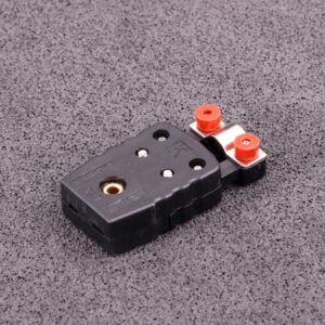 EGT connectors (black), mini-K connector - MaxxECU — MaxxECU official product image