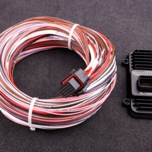 MaxxECU Expansion Module, with 5m flying lead harness - MaxxECU — manufacturer product photograph