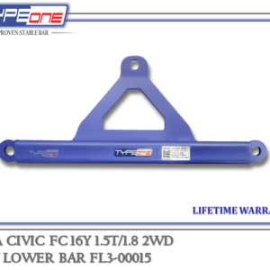 TYPEONE FL3-00015 Front Lower Bar — Honda Civic FC 16Y