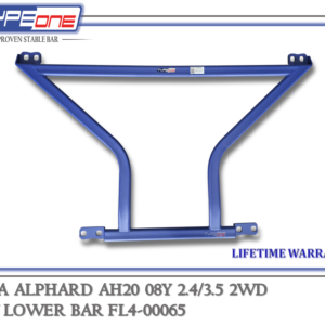 TYPEONE FL4-00065 Front Lower Bar — Toyota Alphard AH20 08Y