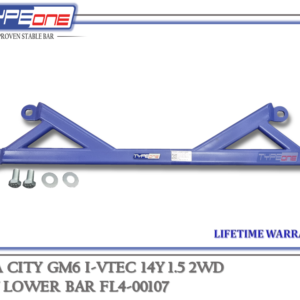 TYPEONE FL4-00107 Front Lower Bar — Honda City GM6 I-VTEC 14Y
