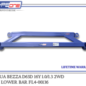 TYPEONE FL4-00136 Front Lower Bar — Perodua Bezza D63D 16Y