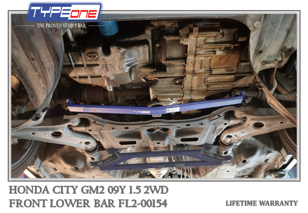 TYPEONE FL2-00154 Front Lower Bar — Honda City GM2 09Y