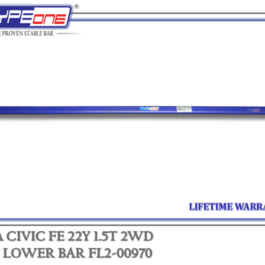 TYPEONE FL2-00970 Front Lower Bar — Honda Civic FE 22Y