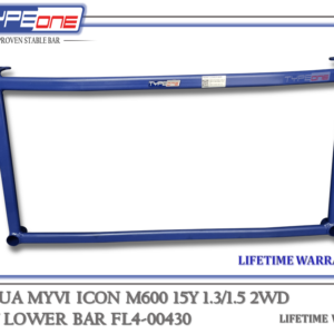 TYPEONE FL4-00430 Front Lower Bar — Perodua Myvi Icon M600 15Y