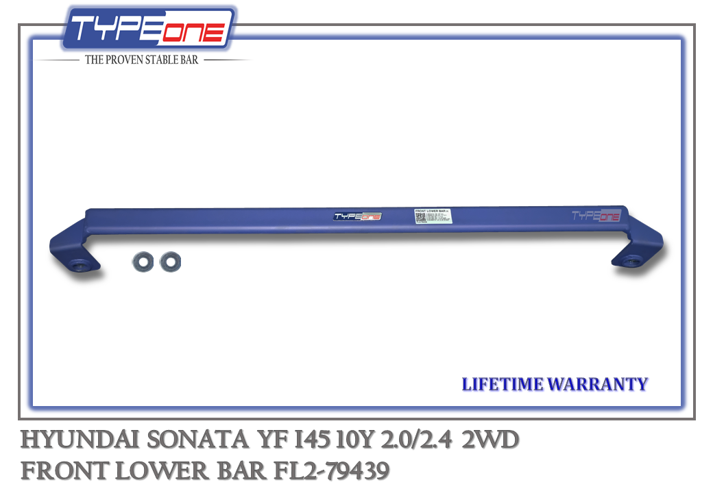 TYPEONE FL2-79439 Front Lower Bar — Hyundai Sonata I45 YF 10Y