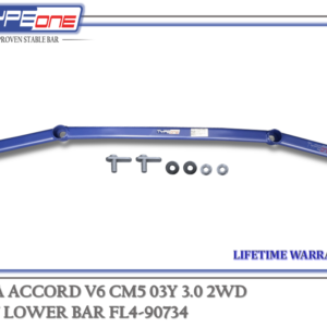TYPEONE FL4-90734 Front Lower Bar — Honda Accord CM5 V6 03Y