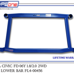 TYPEONE FL4-00456 Front Lower Bar — Honda Civic FD 06Y