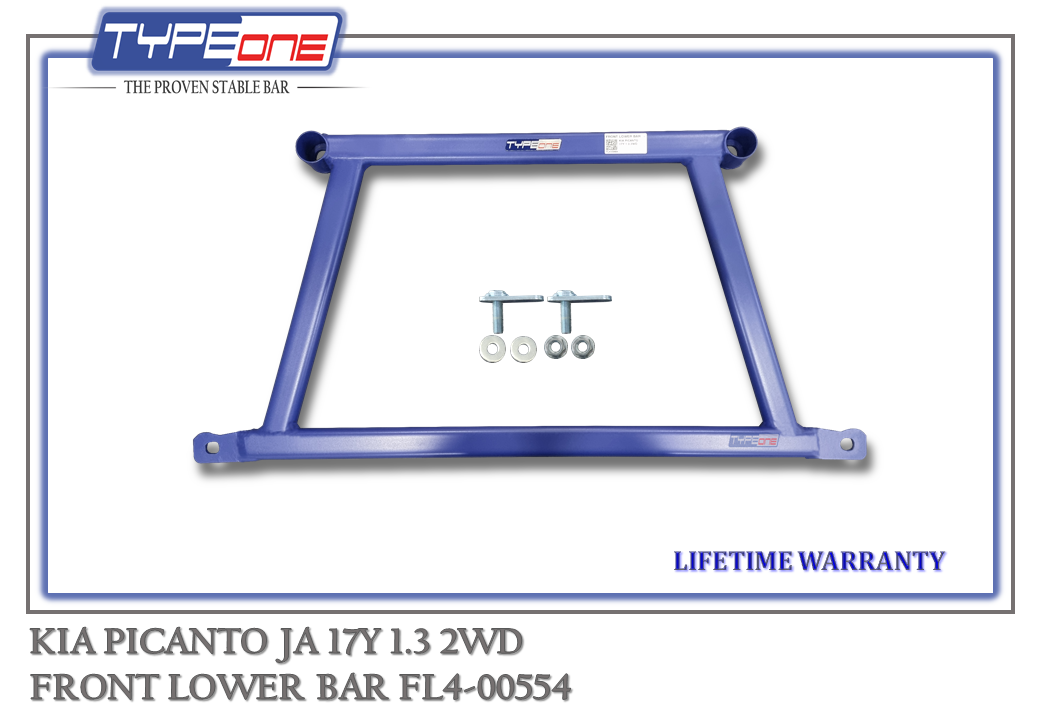 TYPEONE FL4-00554 Front Lower Bar — Kia Picanto JA 17Y