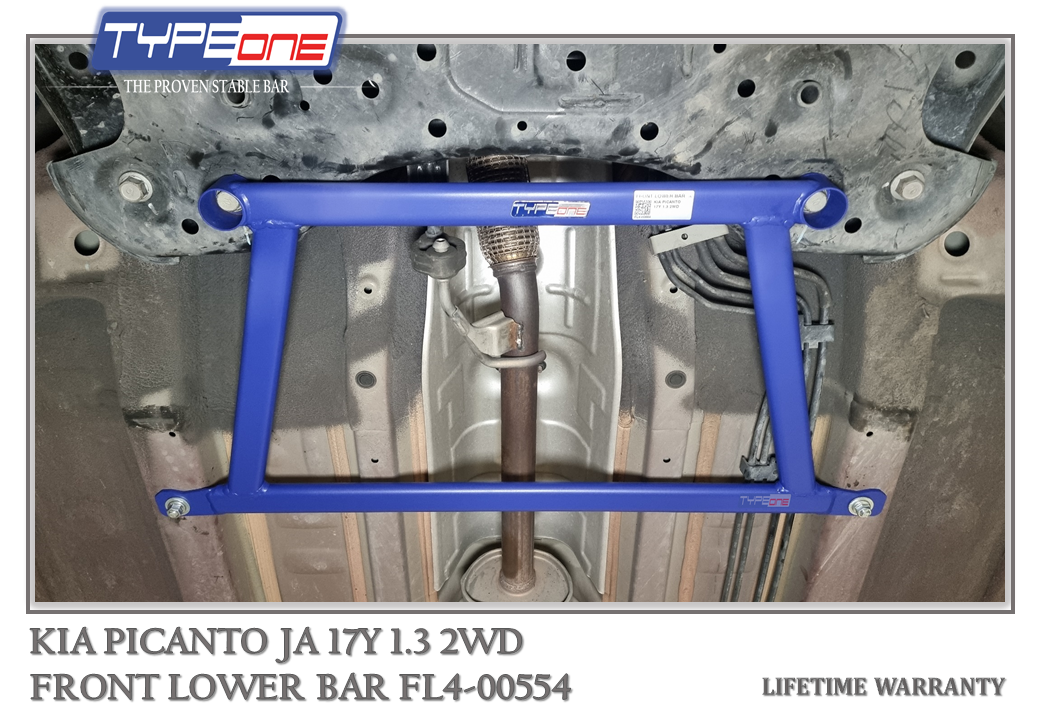TYPEONE FL4-00554 Front Lower Bar — Kia Picanto JA 17Y
