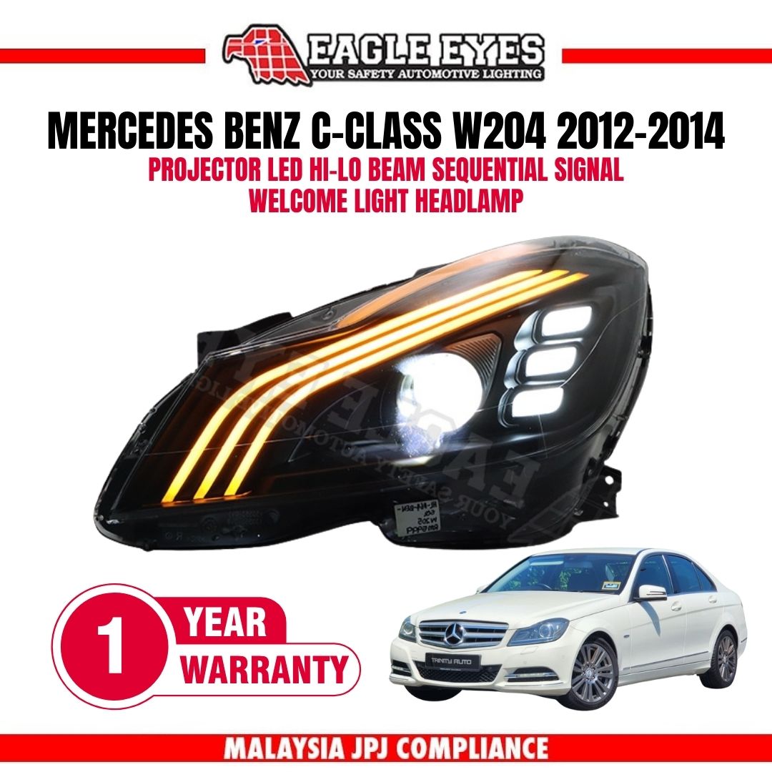 Eagle Eyes HL-065-BENZ-SQ — C-Class
